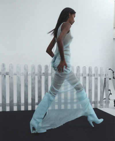 softestaura:Camille for Port Magazine “Moonage Dream” by Thomas Rousset