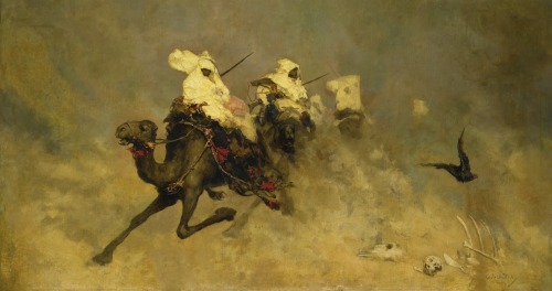 Vasili Aleksandrovich Kotarbinsky - Camel cavalry