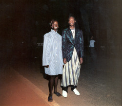 archivings:    Dakar Chic: an homage to the people of Leopold Sedar Senghor, photographed by Patrick Cariou for Vogue Hommes International Spring/Summer 2002   
