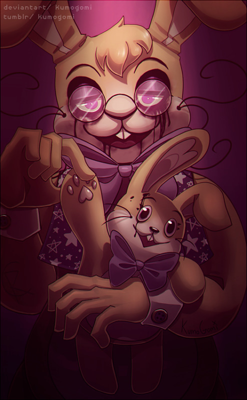 Nightmare Fredbear (again) by themaskedhunter on DeviantArt