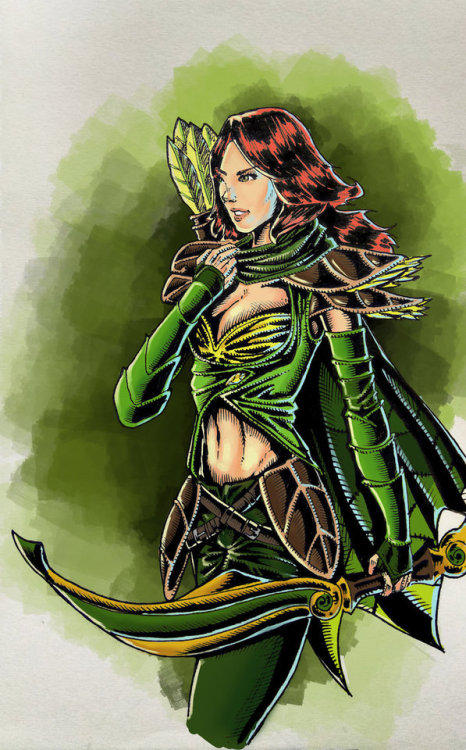 Windranger Redraw by kratos6619 