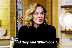 fuckyeahjessicalange: Jessica Lange talks about her granddaughters on Live with Kelly&Michael.