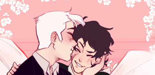 poopue: Previews of my pieces for the sheith wedding zine @heartlineszine o((*^▽^*))o!! RS