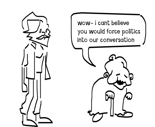 theatsthetic:a comic about old people and politics