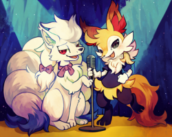 straviios: Gift for @waissutails and @braixenskirt