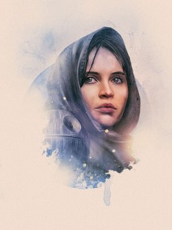 pixalry:  Rogue One Portraits - Created by Rich Davies    Part of the Rogue One Tribute at Poster Posse. Check it out here.    