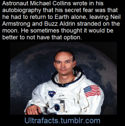 Ultrafacts:     The Third Member Of The Mission, Michael Collins, Piloted The Command