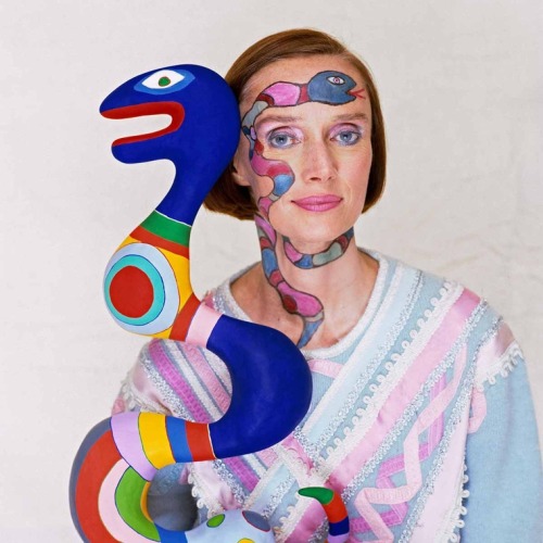 sculptor, painter and film-maker, Niki de Saint Phalle