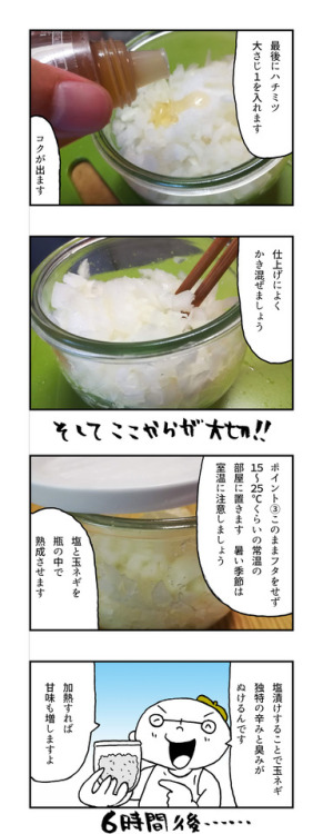 darylfranz: 万能調味料「塩玉ねぎ」で食卓がもっと豊かになった話【レシピマンガ】 - メシ通 | ホットペッパーグルメ