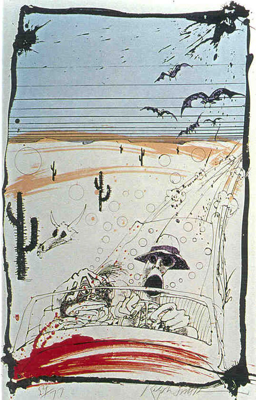 long70s:  RALPH STEADMAN   Strange memories on this nervous night in Las Vegas. Five