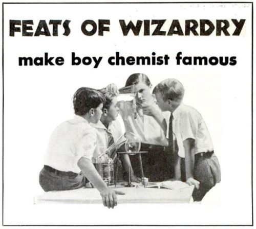 Feats of Wizardrymake boy chemist famous