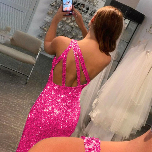  AGATHA ONE SHOULDER SEQUIN THIGH SLIT PROM DRESS https://vanitypotionboutique.store/products/agatha