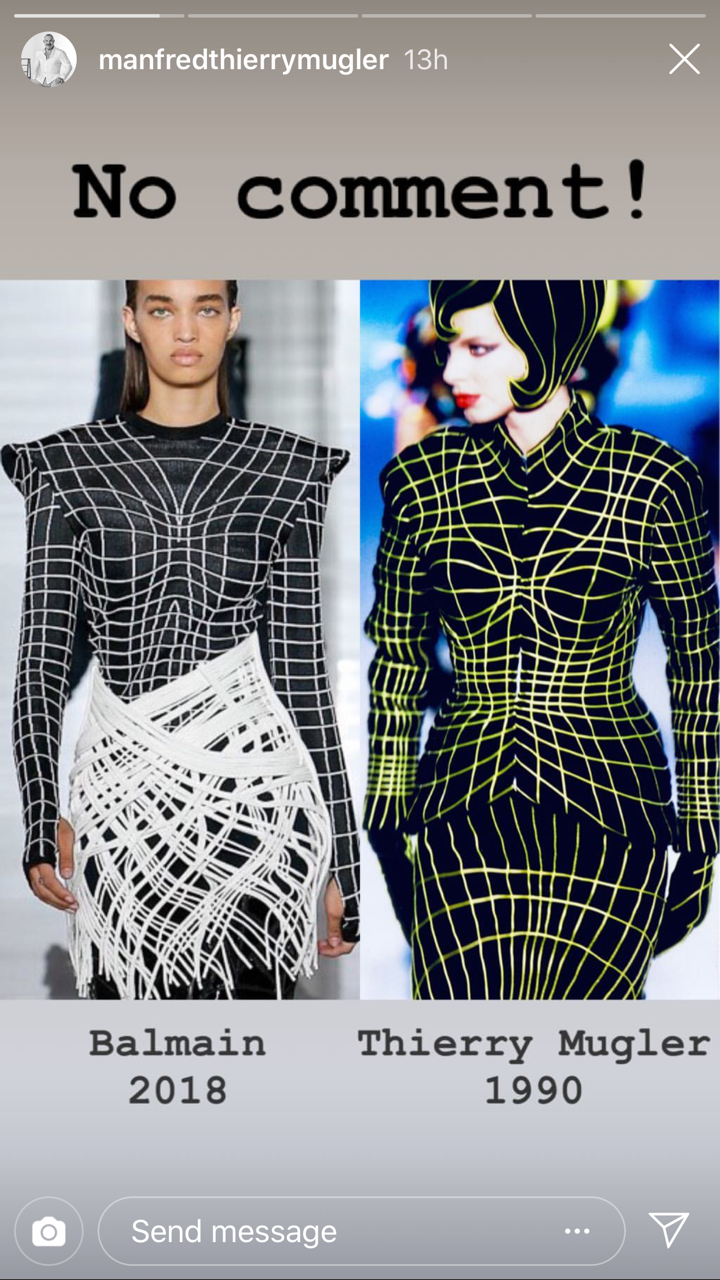 snatchedweaves: fuckrashida:  Mugler has had enough!!!!     Oh wow!?!?  