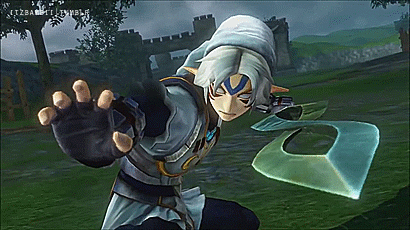 astxri: Young Link Win Animation in Hyrule Warriors.