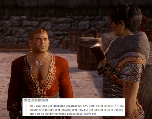 bubonickitten:  Dragon Age: Inquisition + text posts I can’t sleep, so I decided to do this instead. I’ll be doing more at some point I’m sure because I won’t be content until I run this meme right into the ground. More DA text post memes: Marian