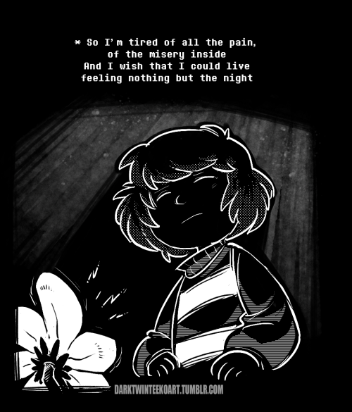 darktwinteekoart:-Bad Flowey-Art © ZombiDJ