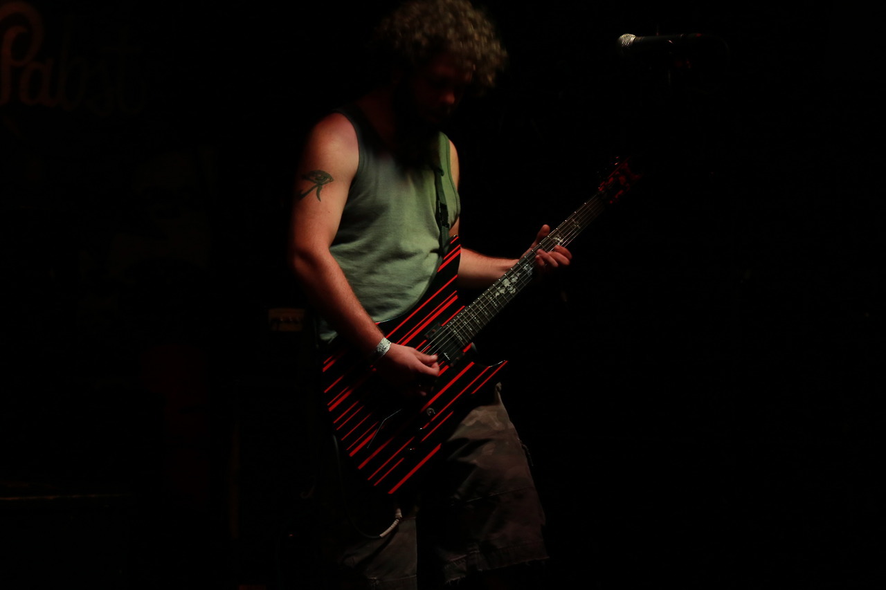 My friend’s metal band (he&rsquo;s the frontman), Taranis @ Reno’s Chop Shop,