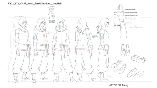  The Legend of Korra | Character Designs | Korra Artists: Bryan Konietzko, Christie Tseng, Angela Song Mueller 