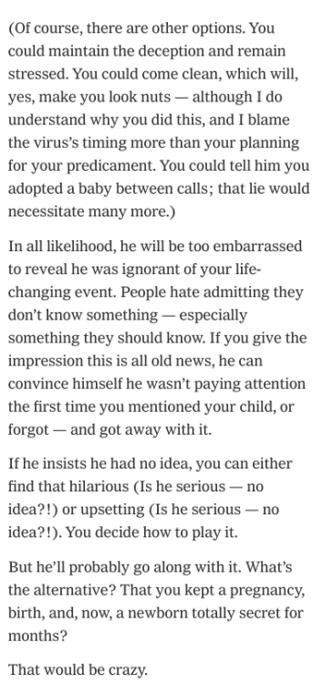 kidsseeposts:glompcat:This question and its answer from The New York Times work advice column is W I