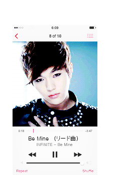 changjeo:  infinite music videos - pt 1  insp. by (x)  