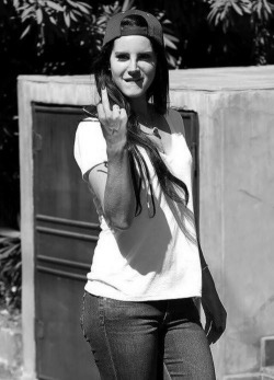 only-lana-del-rey:  Click here to see more pictures about Lana Del Rey   sad black &amp; white blog 