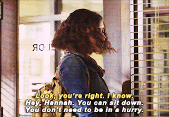 Hannah Baker & Justin Foley leaving Mr. Porter’s office.