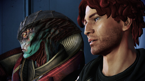 Ok, I don’t know why, but my Shepard in ME:LE permanently look either pissed off or about to cry :”3