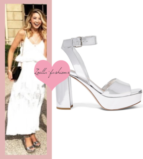 Instagram Picture | August 11th, 2016Miu Miu Mirrored-leather Platform Sandals - $690Thanks anon!