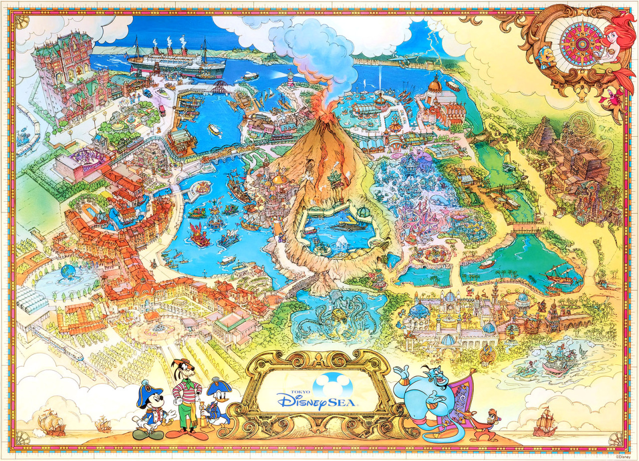 Adventurelandia Walt Disney Imagineering Exclusive Tokyo Disneysea