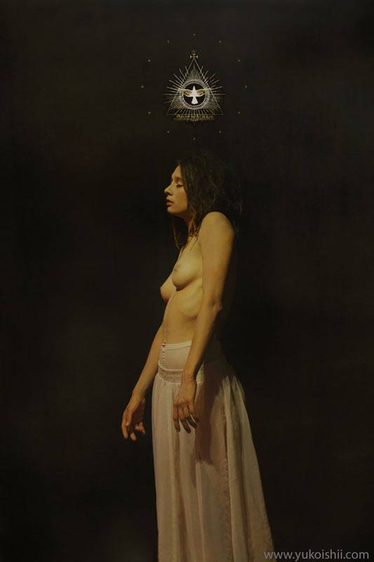 fathersin:  occultartistscollective:  requiem (kyrie)mixed media photography, wax
