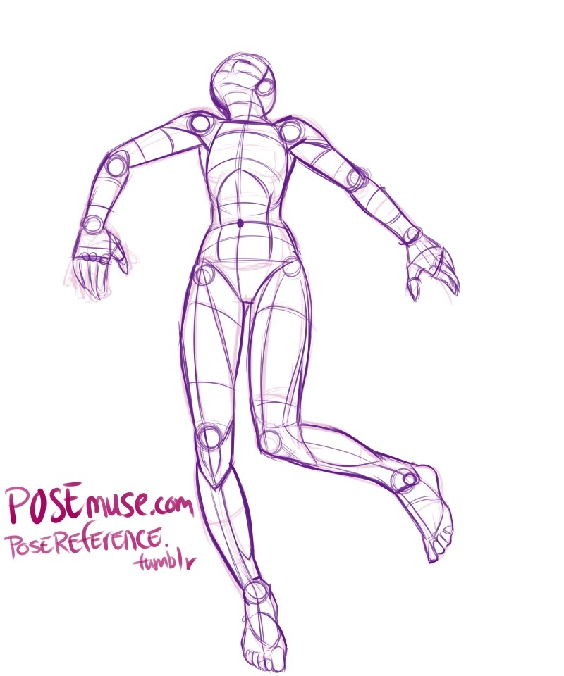 Pose Reference : Our Big e-book is available! 330-pages Awesome ...