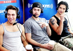   Dylan O’Brien, Tyler Posey and Dylan Sprayberry attend SiriusXM’s