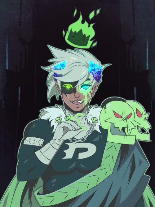 Danny Phantom as the Ghost King meets Hades au because I have no restraints :)