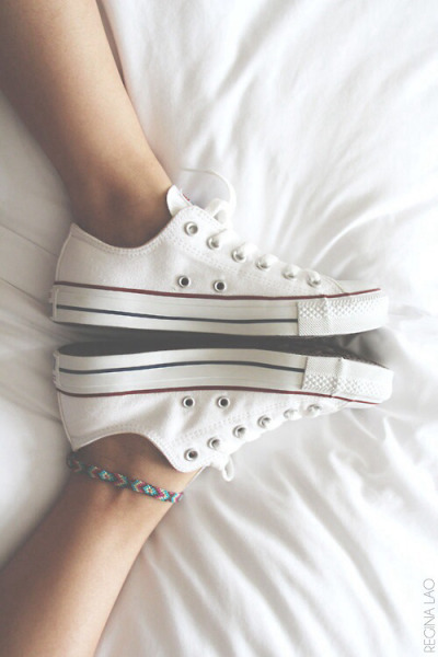 white converse sneakers tumblr