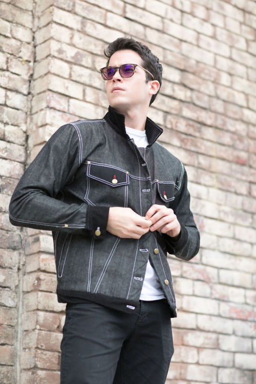 John Collins Denim Designs‘Negroni’ Italian Selvedge Denim JacketSummer Collection