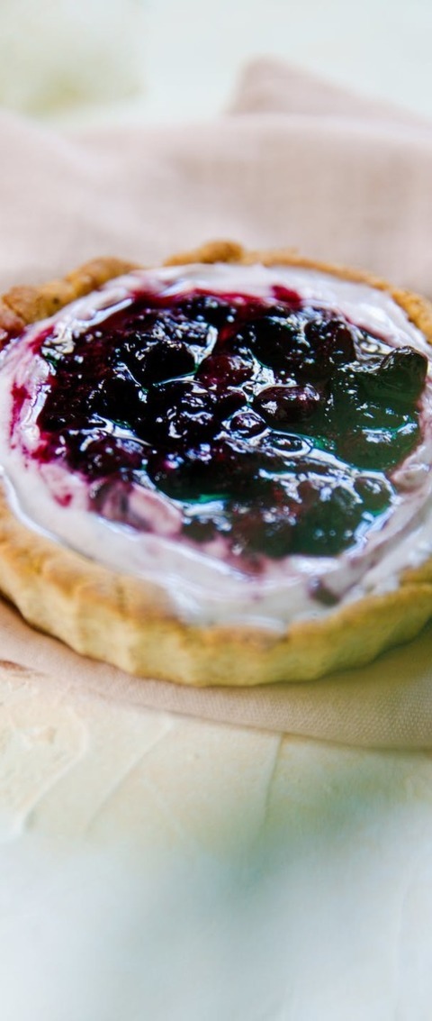 Blueberry Cream Cheese Tart
