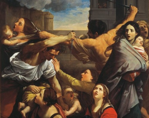 v-ersacrum:Guido Reni, Massacre of the Innocents (detail), 1611