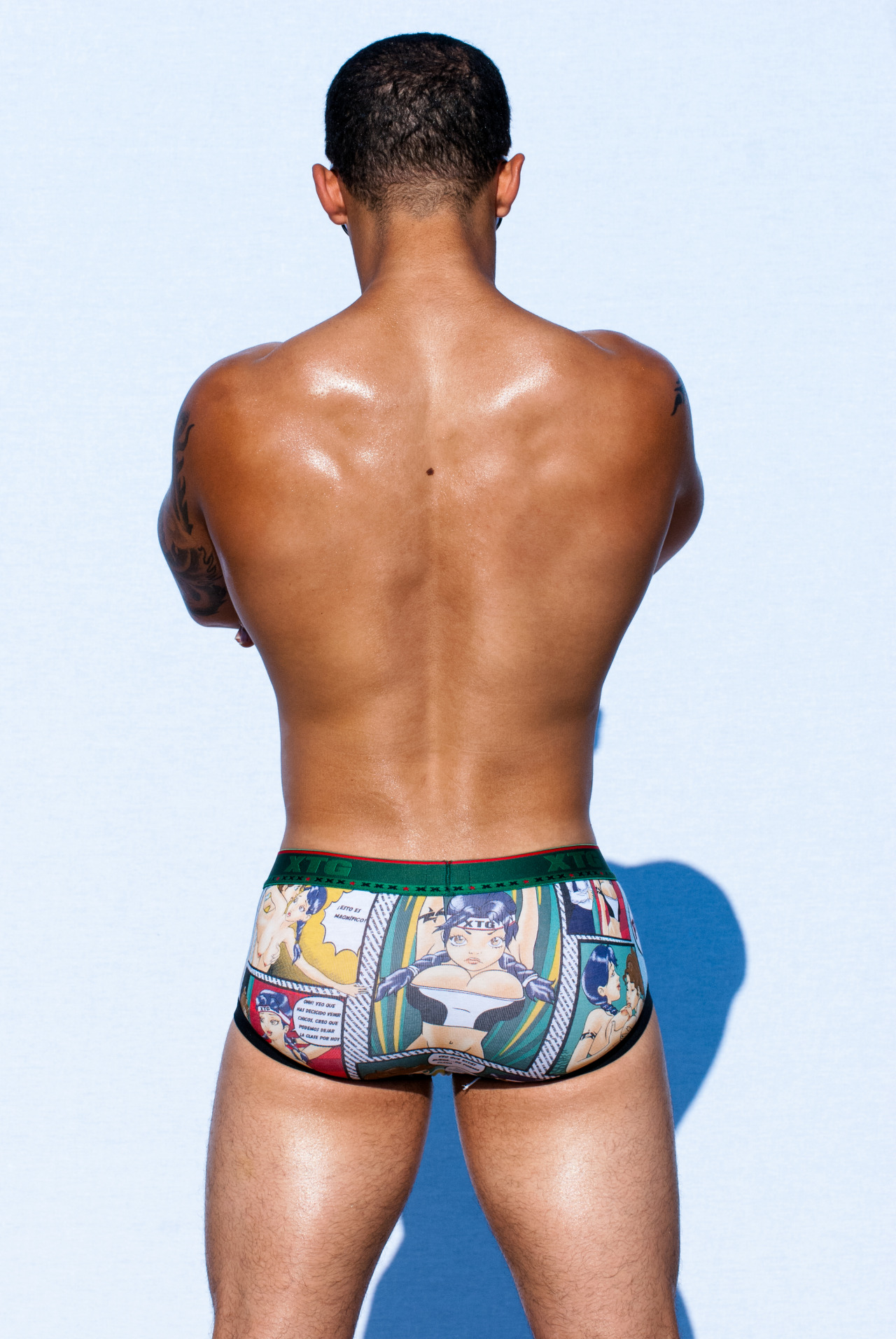 marcusmccormick:  James Holloway modeling XTG Underwear Collection.  Photography