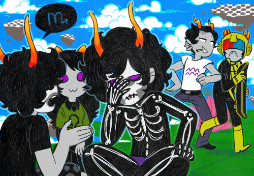 xamag-homestuck:Aaand here’s the second one!