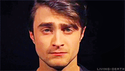 policecodeforzombieontheloose:  buzzfeedgeeky:  Gospels from the mouth of DanRad  “fuck that, I’m Harry Potter” 