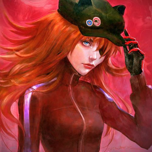 ::Asuka - Portrait Study:: . Time for another portrait study, this time Asuka Langley Soryu from Neo