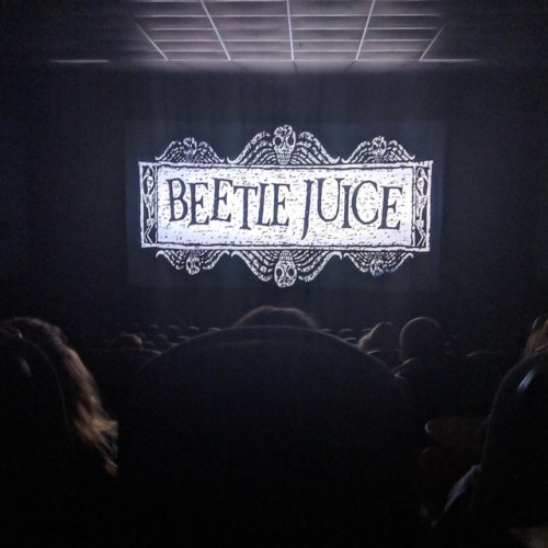 Now THIS was awesome! #beetlejuice #beetlejuice30thanniversary #timburton #movie #film (at Regal Cin