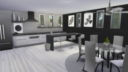 illogicalsims:  Sleek Kitchen CC Stuff Fully Base Game Compatible Here’s my second modern them