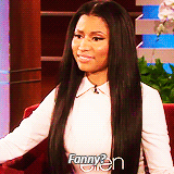 swiftsugg:  Nicki Minaj’s synonyms for &ldquo;butt&rdquo; on Ellen.  
