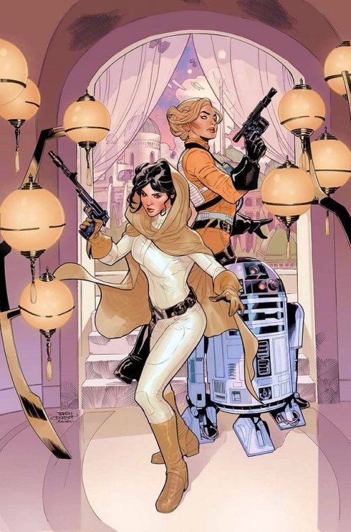 gffa: Princess Leia covers by Terry Dodson