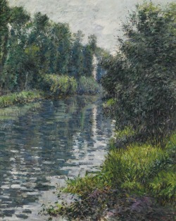 arcadiaart:  Gustave Caillebotte, “Le petit bras de la Seine, Argenteuil”.Follow Arcadia Art on Facebook. 