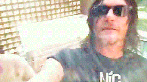 dixonscarol:“Hi, everyone! This is Norman. And Melissa hiding over there…” 