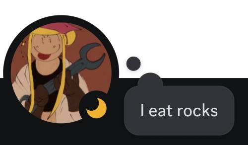Bc I Eat Rocks, Winry Now Eats Them Too Ig
