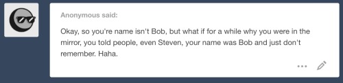 asktheblueoceangem:  It can’t be! No Diamond is cruel enough to have everyone else be named after their gems and then just name one of them “Bob”…right? Bonus: 