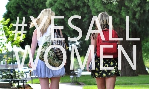 kristen-chan14:  antifat:  #224 Because clothing has nothing to do with it because clothing is not talking, asking for it is bullshit because men and children get raped too and #yesallwomen speaks for us all  I’m reblog going this because today someone